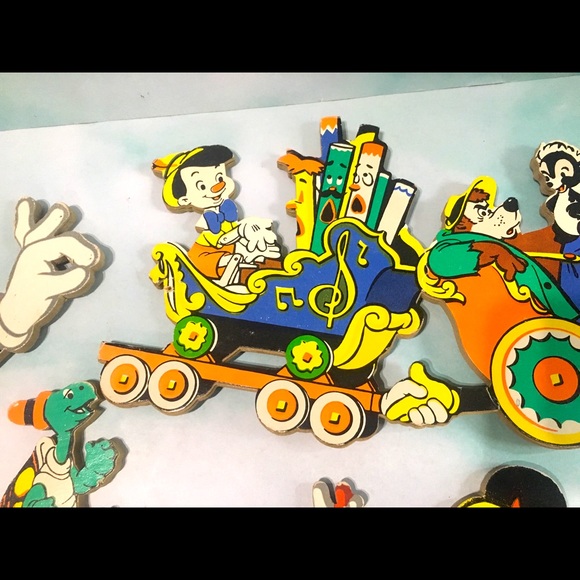 WALT DISNEY VINTAGE 1950’s WALL ART Decor Bundle - Picture 6 of 13